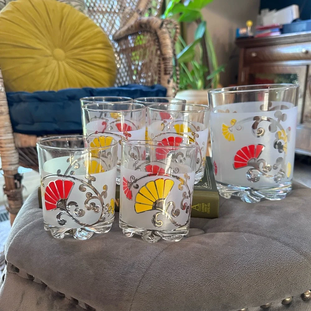 Vintage Mid Century Devalbor Italian Whisky Set